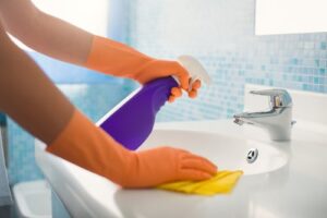 Where do you start when deep cleaning a house