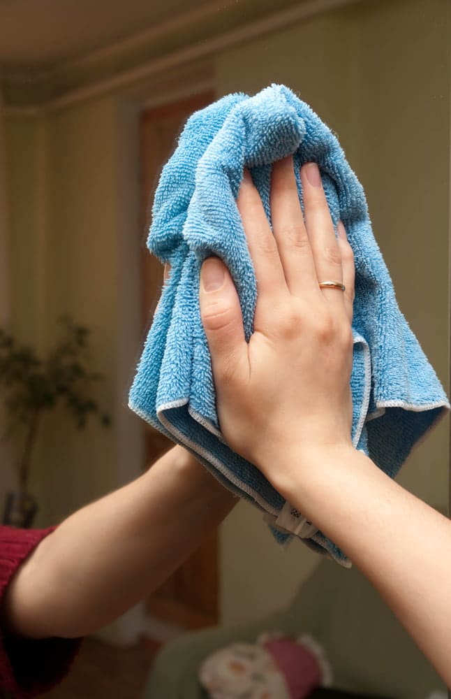 A Perfectly Clean Mirror | House Cleaners Near Me In Palm Beach
