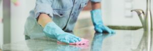 How to clean countertops naturally