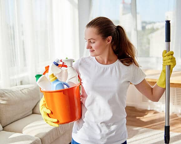 cleaning before 12